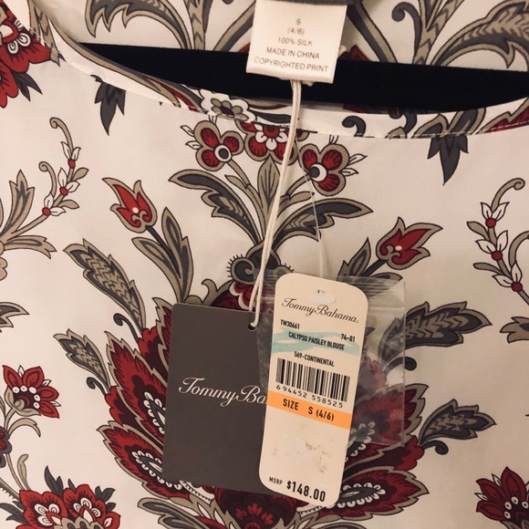 Tommy Bahama Blouse - Picture 2 of 2
